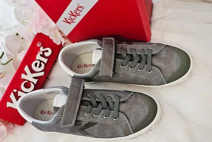 Baskets Sneakers Tennis Scratch Élastique Kickers T40 - photo numéro 3