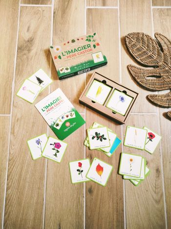 🍁Coffret 10 jeux éducatifs sur la nature L'imagier Du Père Castor