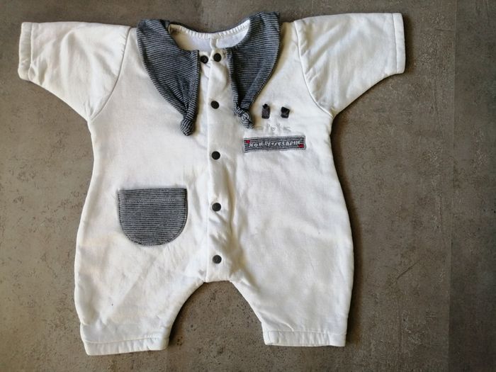 Combinaison 1 mois Mon petit lapin