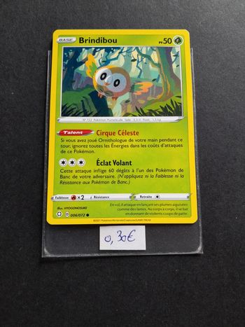 Carte Pokémon Brindibou 6/072