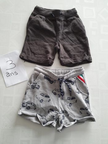Lot de shorts 3 ans