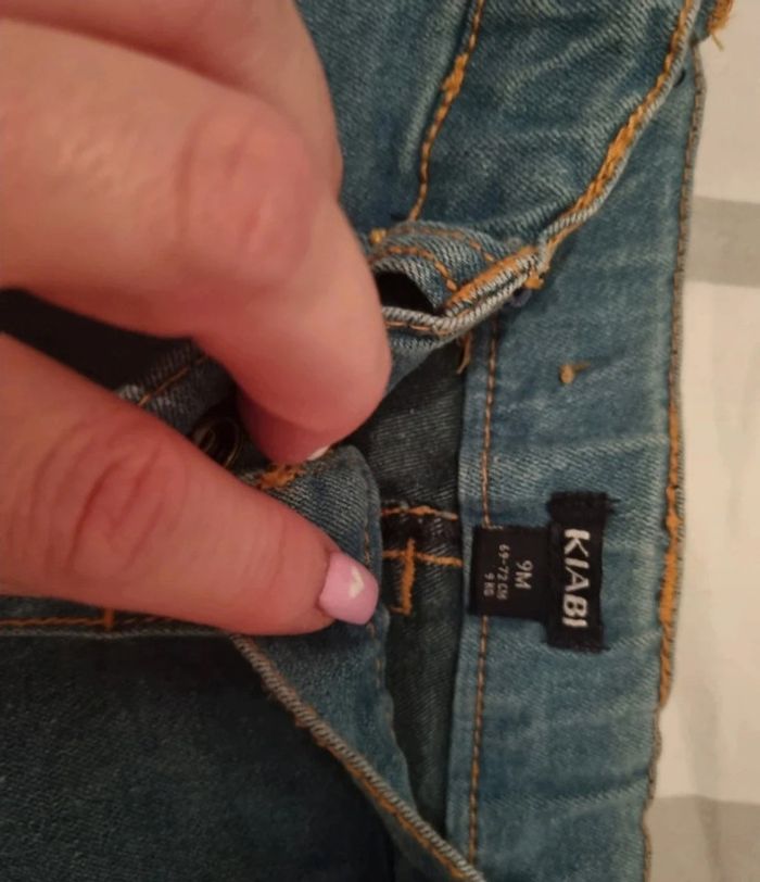 Lot de pantalons fille taille 9mois - photo numéro 3