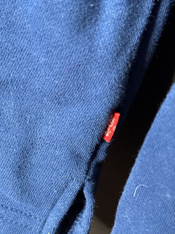 Sweat, léger bleu, Levis, taille 16 ans - photo numéro 2