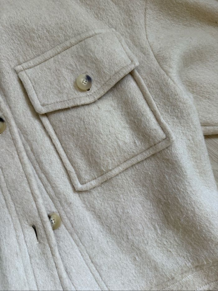 Veste courte et chaude écrue Mango Ts - photo numéro 2