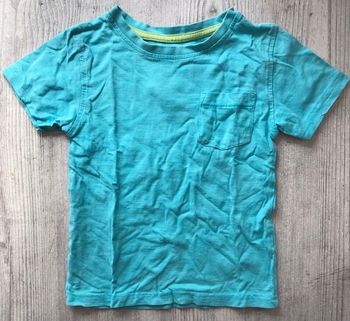 Tee shirt bleu 24/36 mois Little Rebel