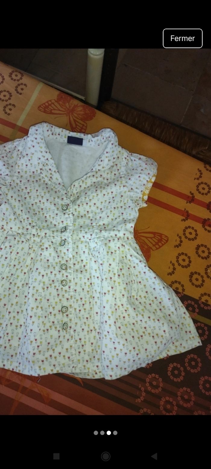 Très belle robe bébé e74 - photo numéro 4