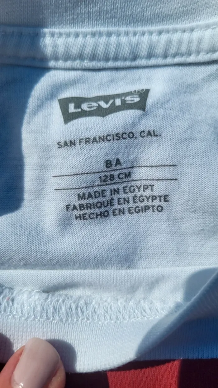 Tee-shirt Levis 8 ans - photo numéro 4