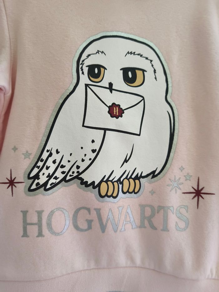 Sweat à capuche Hedwige Harry Potter 4 ans - photo numéro 2