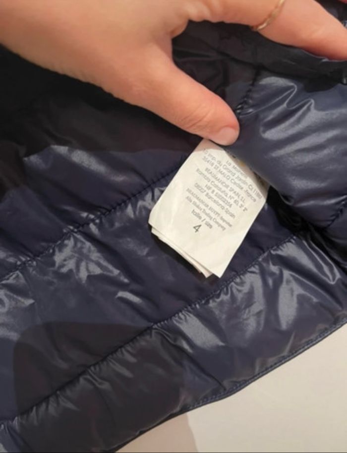 Veste matelassée bleu marine - photo numéro 3