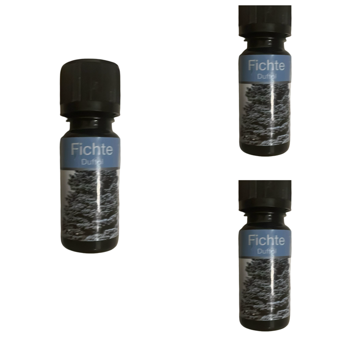 Lot de 3 Huiles Fichte Duftöl de 10ml NEUF