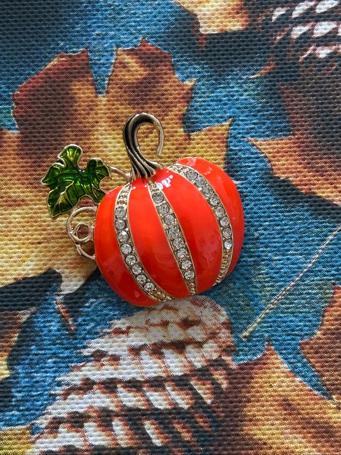 Broche, citrouille Halloween - photo numéro 6
