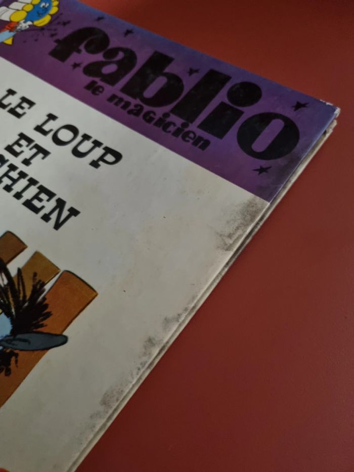 lot de deux bd dargaud Fablio le magicien tome 3 et 6 - photo numéro 3