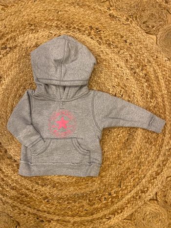 Sweat à capuche fille 6 mois Converse