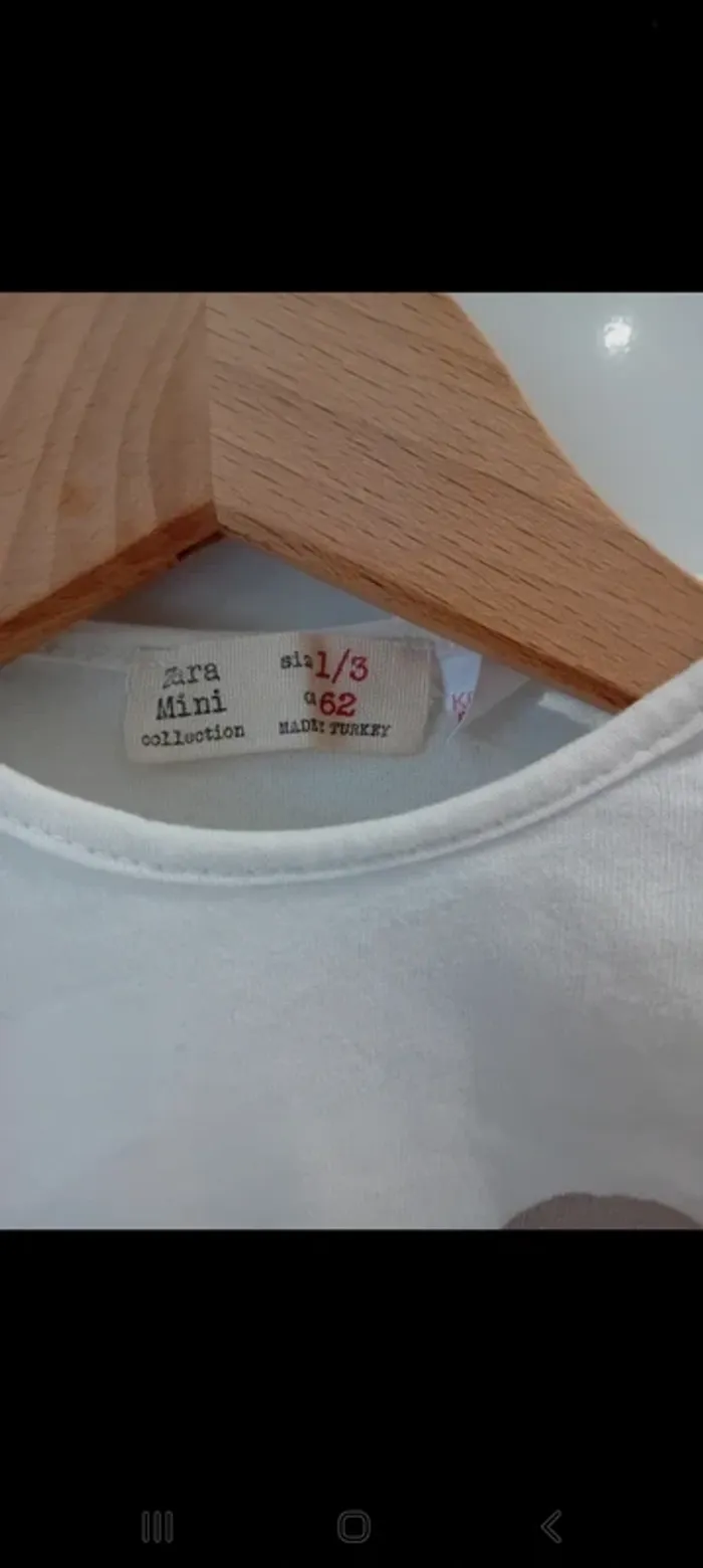 Lot de petits tee-shirts manches longues aux animaux et gilet léger à capuche en maille douce - photo numéro 7