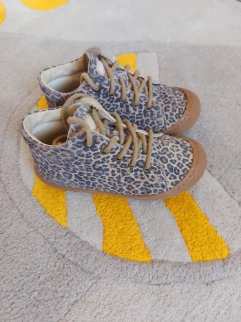 Chaussures Naturino Cocoon daim léopard 24