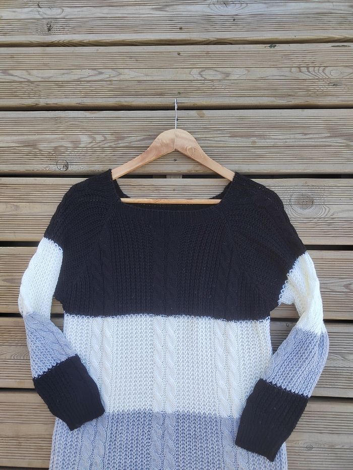 Robe Pull Imitation Laine Femme – Taille 1/S/36 – Douce, Chaleureuse & Stylée - photo numéro 6