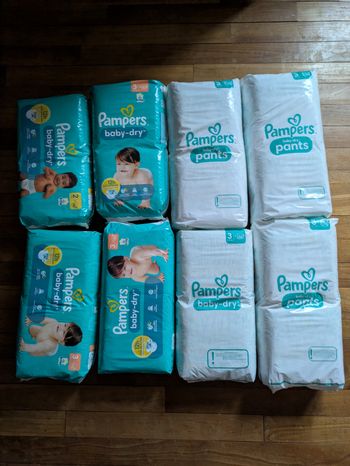 Couche taille 2-3 (prix au paquet)