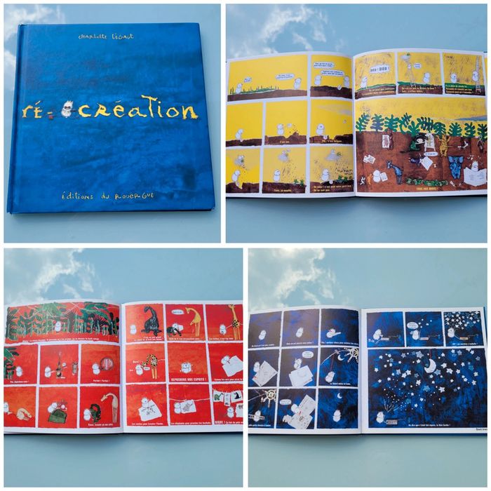 Très beau livre des éditions Du Rouergue : Ré-création (50)