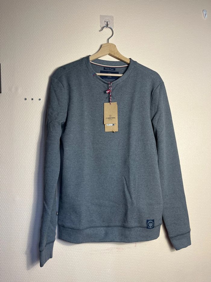 Sweat Paul gris en coton recyclé - Taille S - photo numéro 4