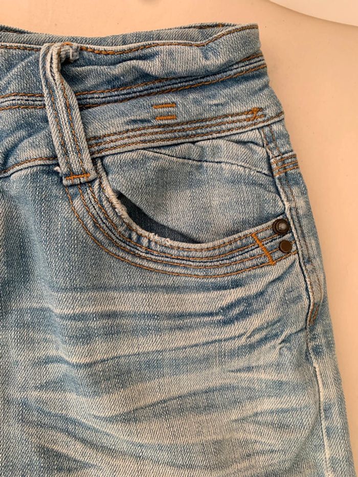 Jupe en jean Promod taille 36 - photo numéro 3