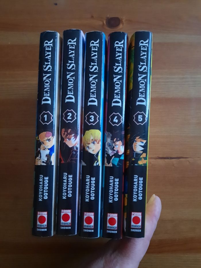 5 manga Demon slayer
