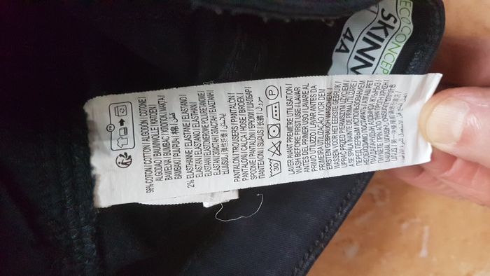 Jeans skinny à pression mixte noir 4 ans Kiabi - photo numéro 4