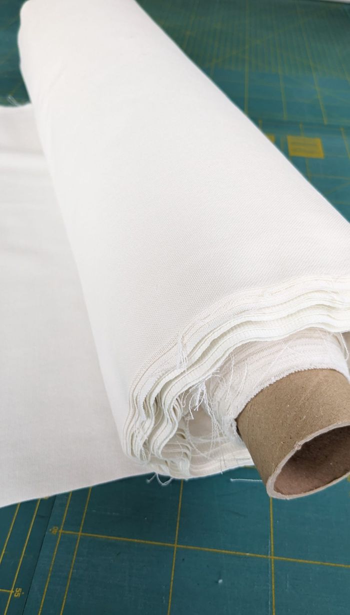 Coupons tissus coton DEMI-NATTE– Oekotex- Neuf - photo numéro 2