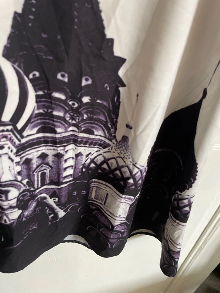 Robe tunique noir et blanc tu - photo numéro 3