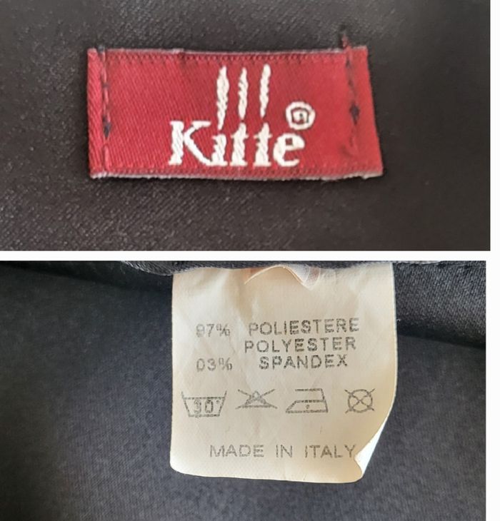 Kitte Jupe TFr38 -Noir-Taille Effet satiné-Pour veste de Smoking ou pas - BE - photo numéro 4