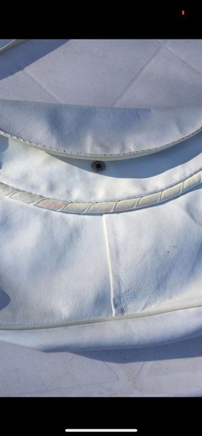 sac blanc vintage - photo numéro 2