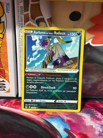 Pokémon Farfurex de Hisui radieux 123/196 Origine perdue - EB.11