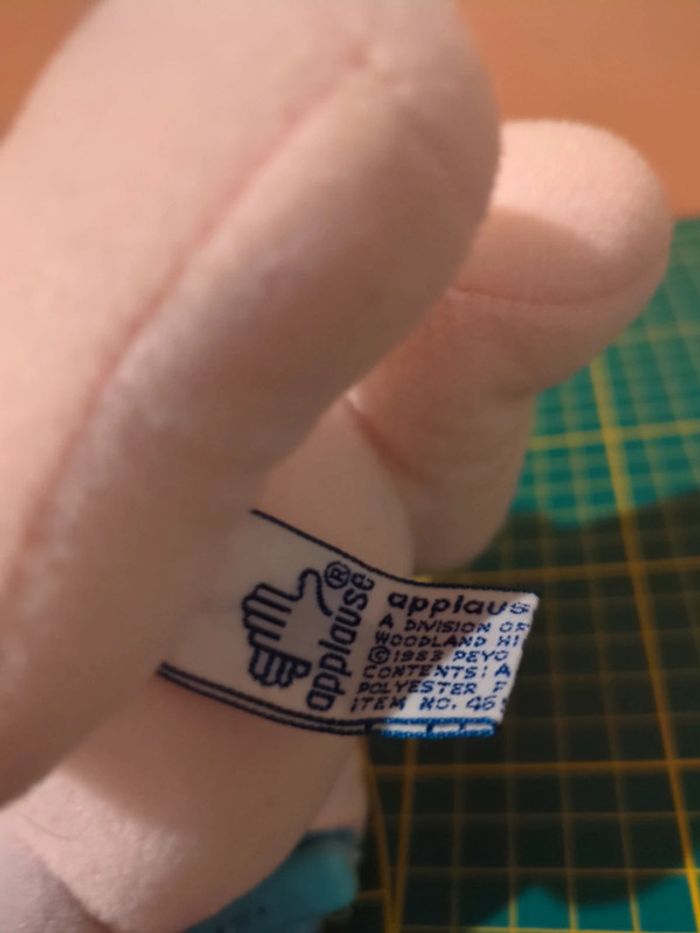 peluche Schtroumpfs peyo vintage - photo numéro 4