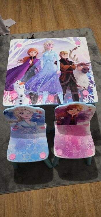 Table reine des neiges