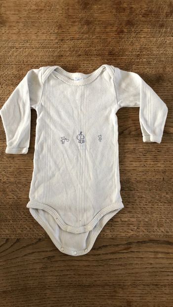 Body manches longues petit bateau