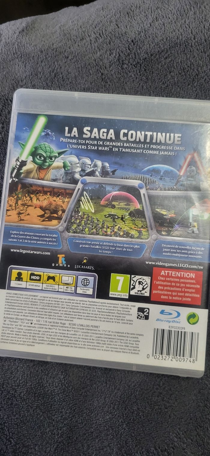 Jeu Ps3 Lego Star Wars III - photo numéro 2