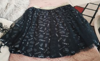 Très jolie jupe taille pailletée dorée neuve