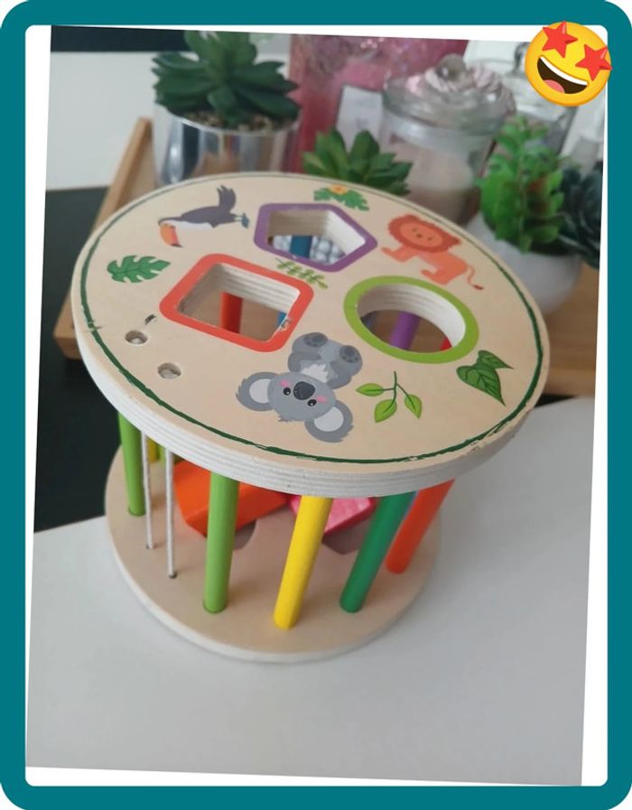 Jouet d'eveil en bois🌿🎁 - photo numéro 5