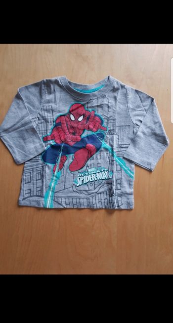 Tee-shirt ML enfant garçon Spider-Man 18 mois