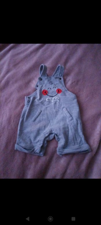 Salopette short 12mois