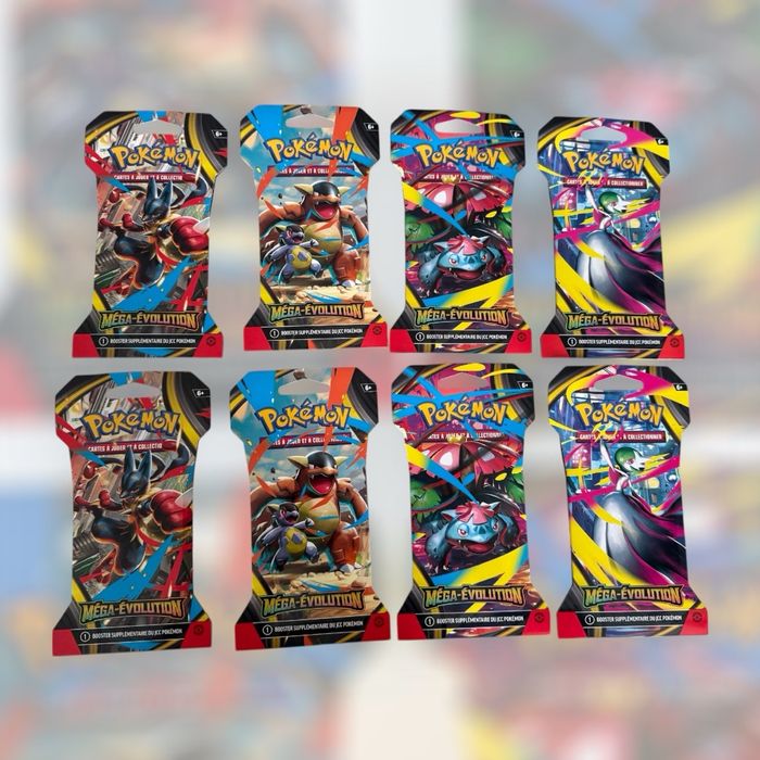 Pokémon - Double Artset Méga-Évolution - 8 boosters sous blister carton - Neuf 79 €