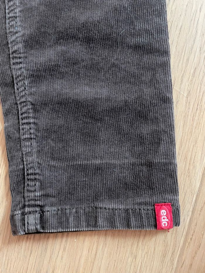Pantalon velours marron - edc - 34/36 - photo numéro 5