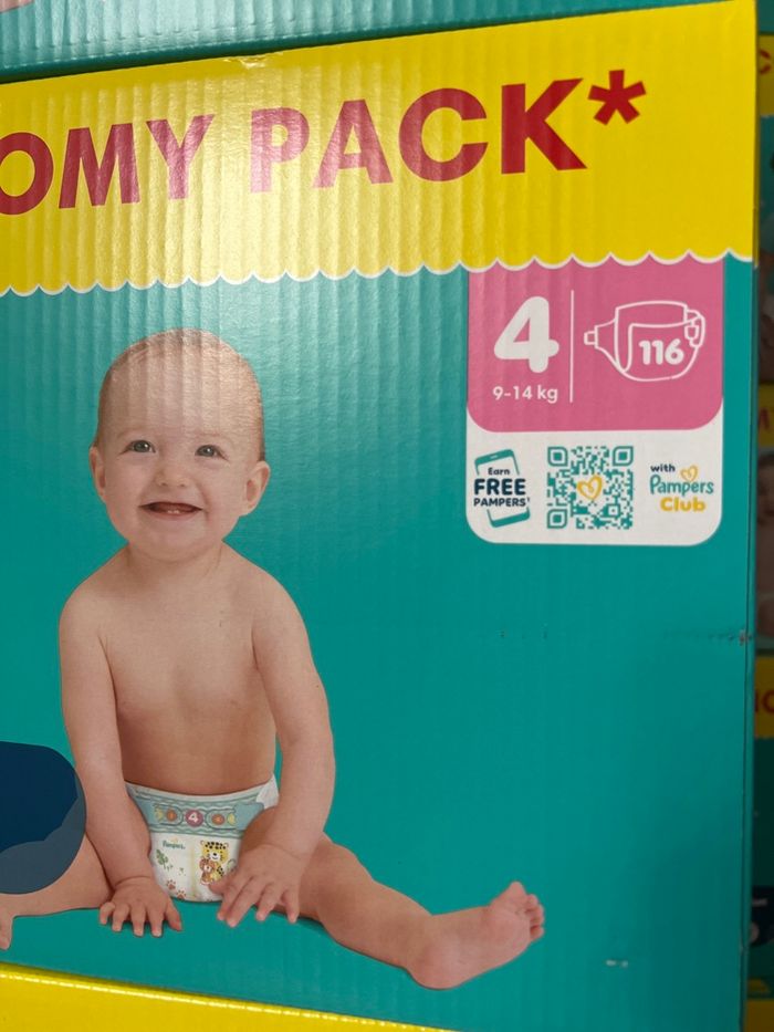 Pampers baby dry taille 4 - photo numéro 2