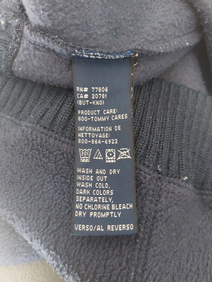 Pull polaire Tommy Hilfiger Girls taille 10/12 ans (L) - photo numéro 5