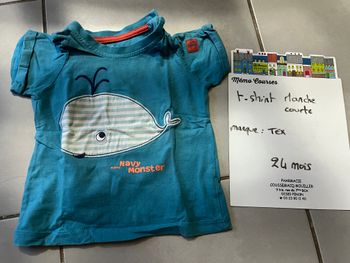 T shirt garçon 24 mois