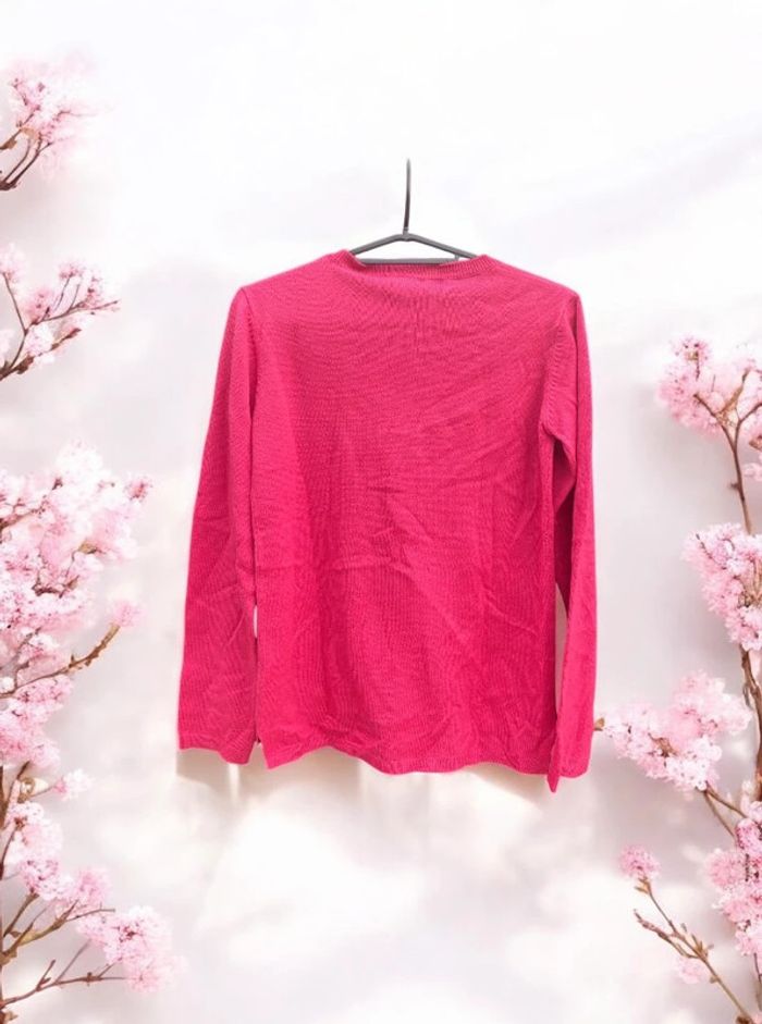 🎀 Pull fin rose fuchsia 100% acrylique fille 14 ans 🎀 - photo numéro 2
