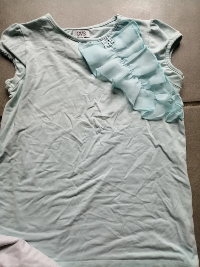 Lot 7 t-shirt manche courte 10 ans - photo numéro 8