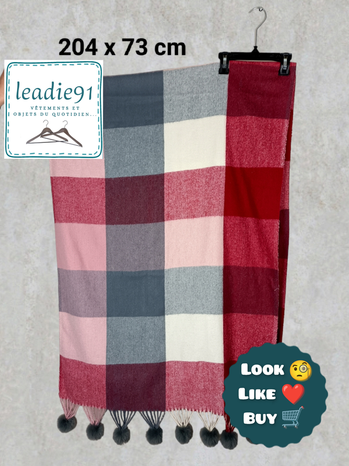 grande écharpe femme NEUF