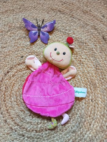 Doudou neuf coccinelle