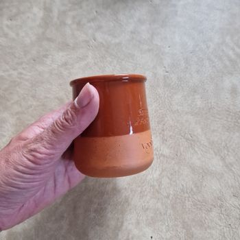 Verrine en terre yoplait