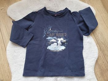 T.shirt manches longues bleu marine Sergent Major 3 ans